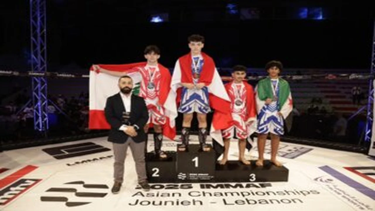 بطولة آسيا للـMMA : لبنان بطلاً للقارة الأكبر في 4 فئات عمرية